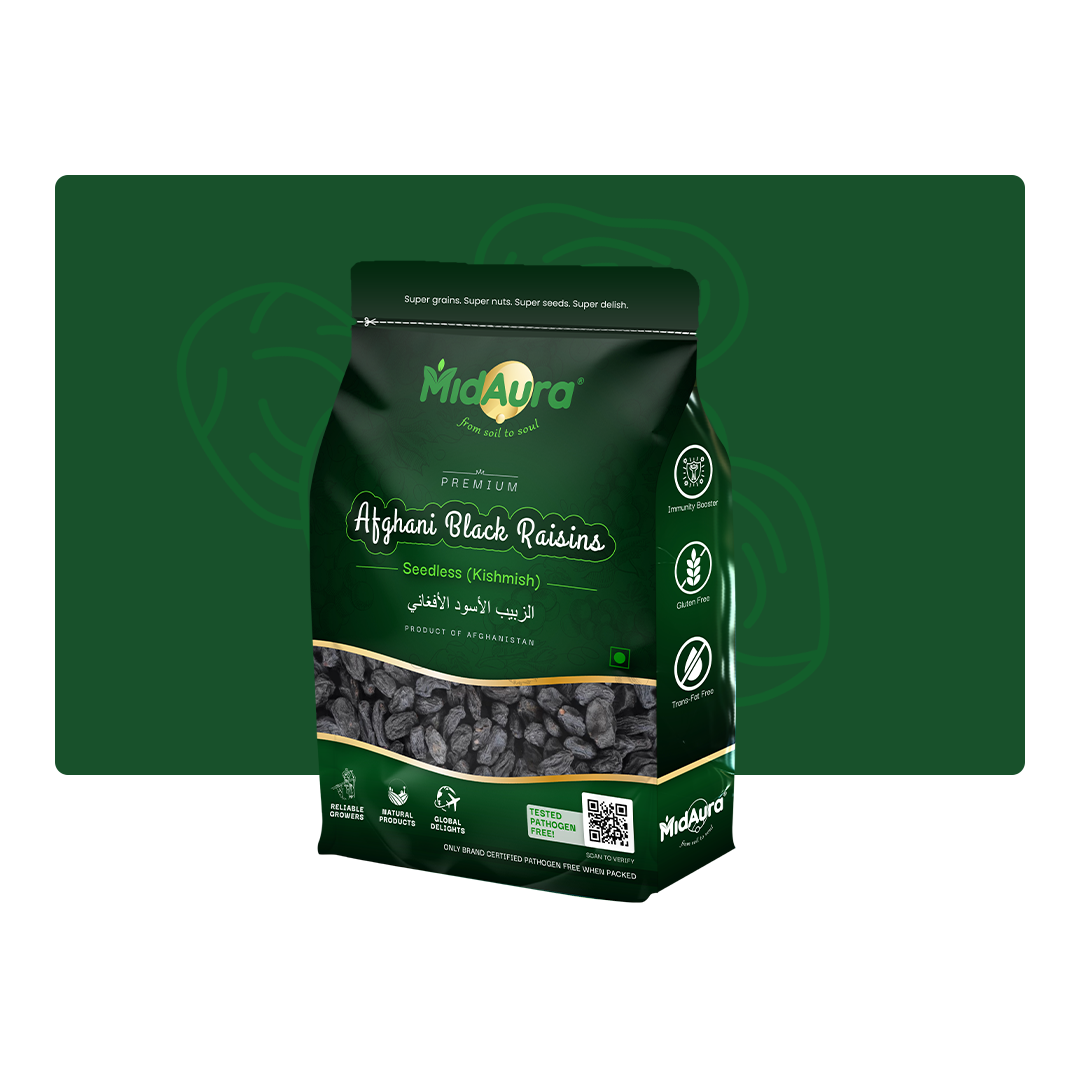 Afghani Black Raisins